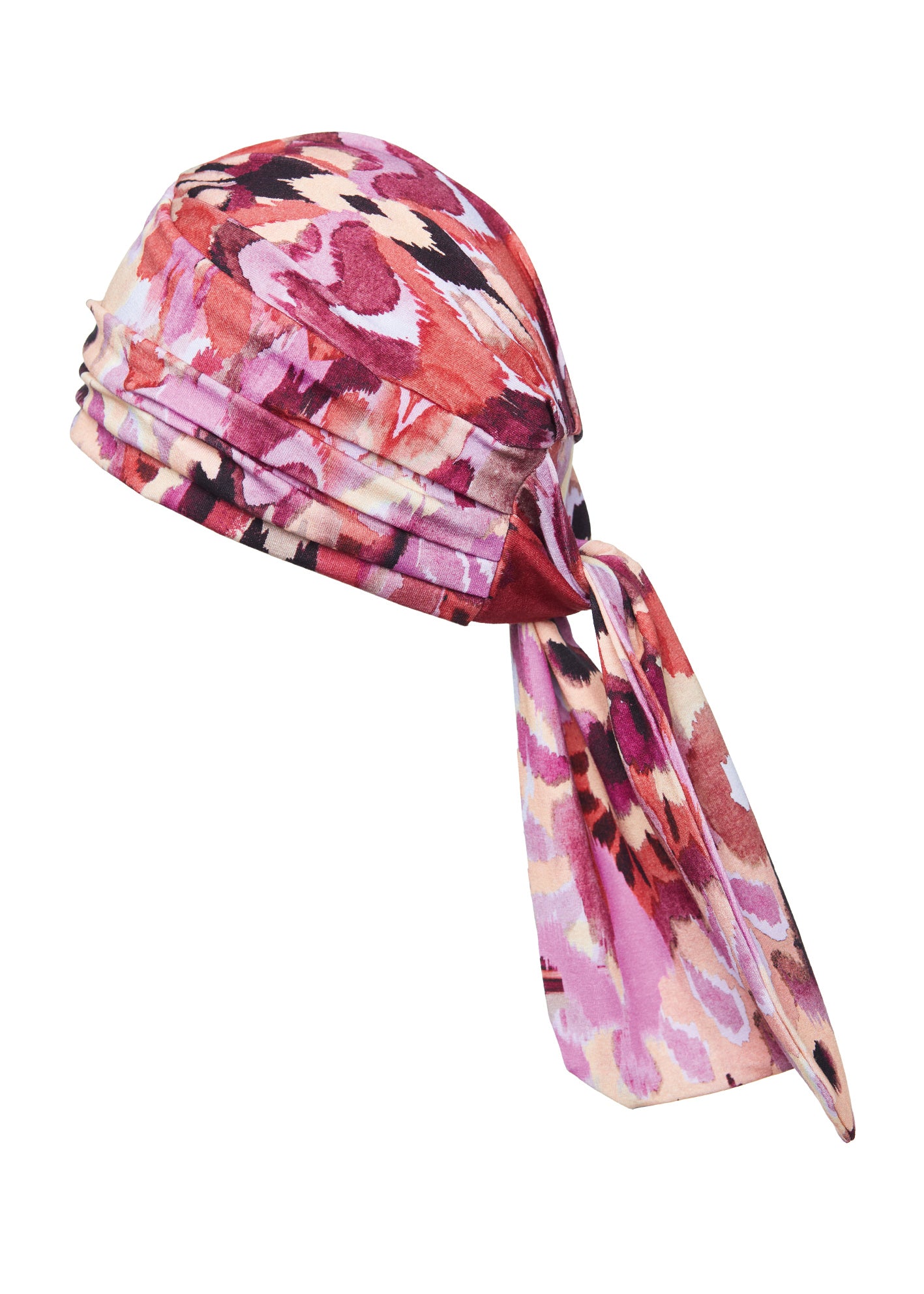 Turban mit Madrid-Print