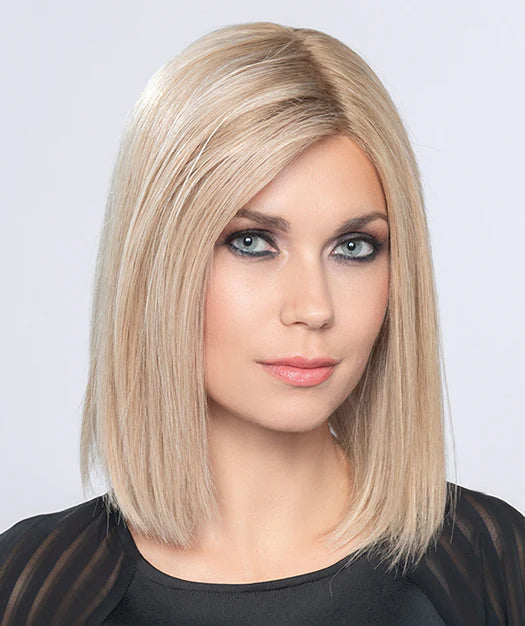 Ce carré mi-long d’Ellen Wille, 100 % cheveux Remy, est adapté pour pelade et alopécie, offrant un look naturel, chic et confiant.