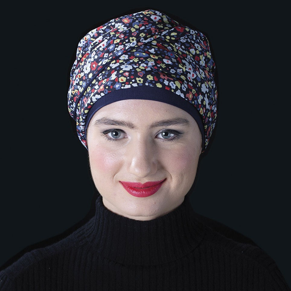 Bonnet chimio Nadia MM Paris, coloris Liberty