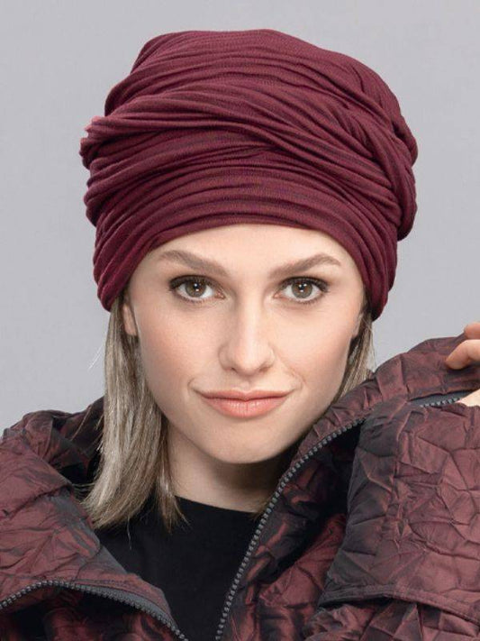 Ce bonnet préformé Ellen Wille, doublé et doté de deux bandeaux, apporte volume et maintien. Parfait pour cacher pelade ou chute de cheveux après chimio.