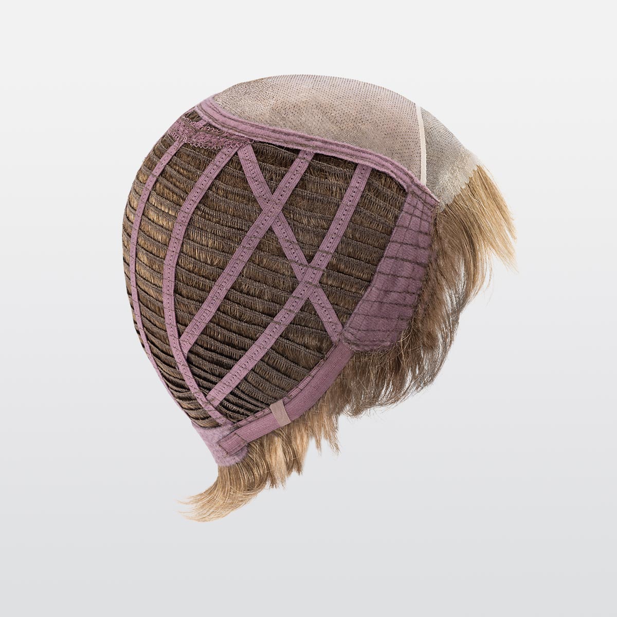 Perruque Bo Mono Ellen Wille, coloris Light Bernstein Rooted, vue de profil