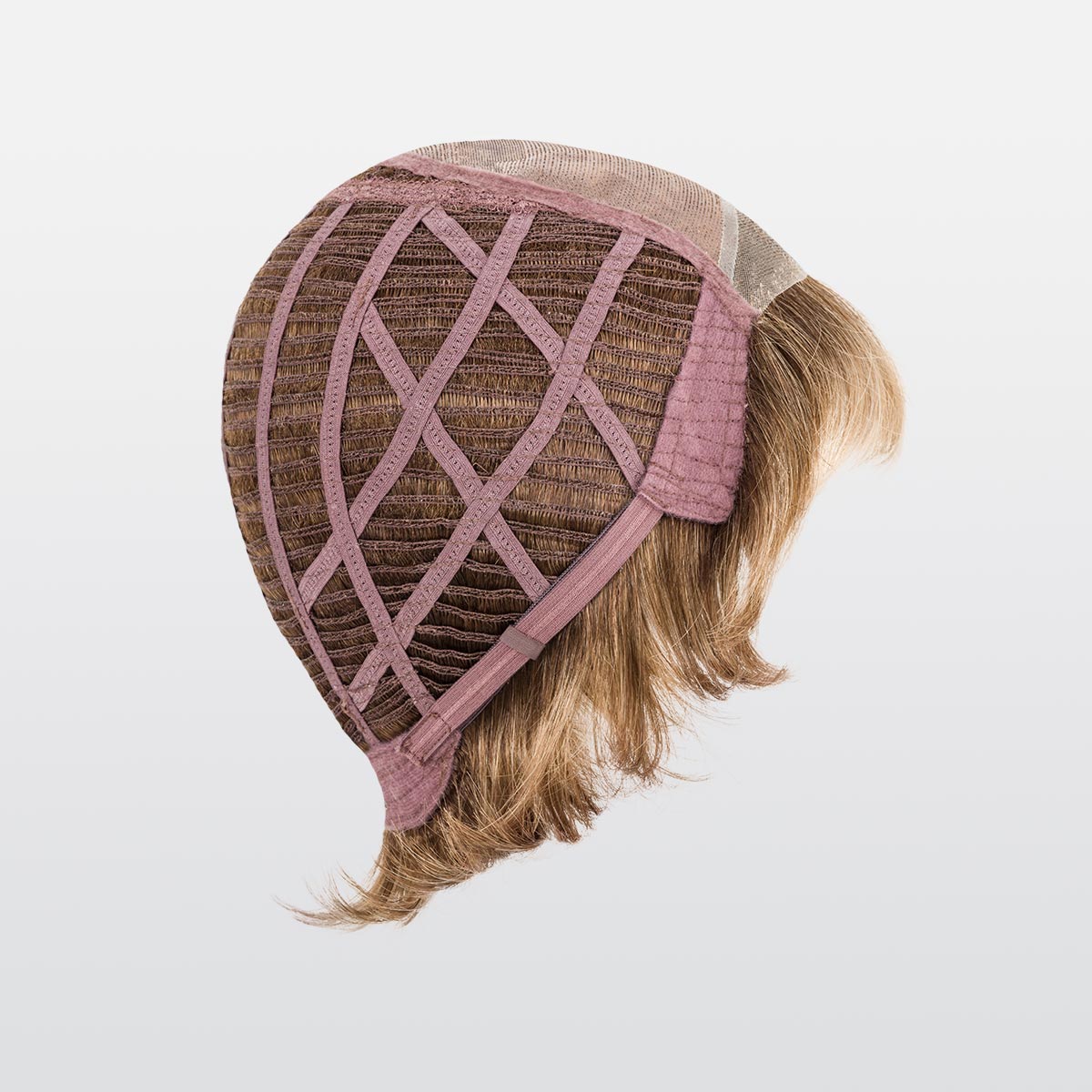 Perruque Date Mono Ellen Wille, coloris Light Bernstein Rooted, vue de profil