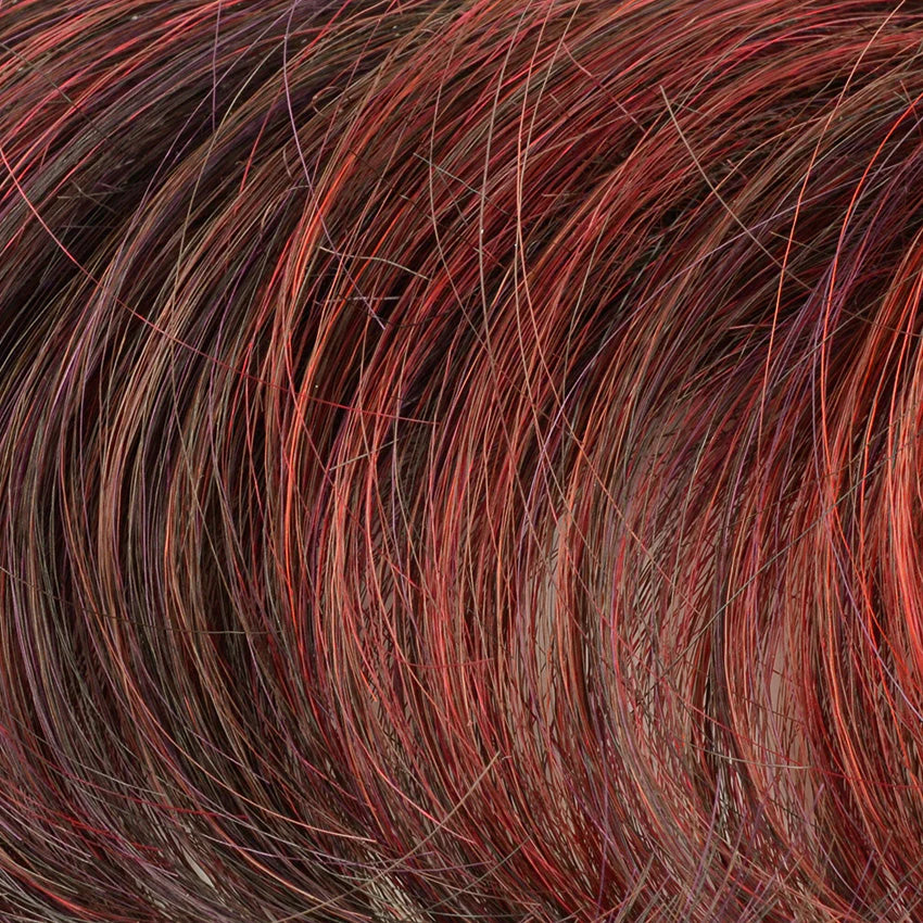 Perruque Express Light Gisela Mayer, coloris Flame Aubergine