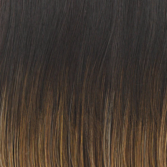 Perruque Nature Long Mono Lace Gisela Mayer, coloris Rooted Hazelnut