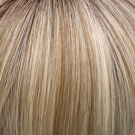 Perruque Nature Long Mono Lace Gisela Mayer, coloris Rooted Honey Ginger