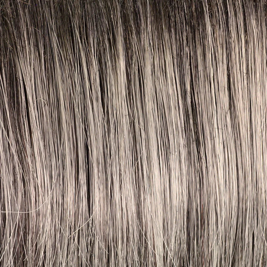 Perruque Riva Mono Lace Small Gisela Mayer, coloris Salt & Pepper Rooted