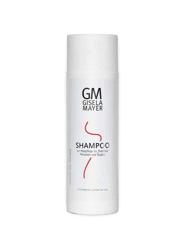 Shampooing Gisela Mayer pour cheveux synthétiques, entretien facile, préserve la souplesse, 200ml, longue durée d’utilisation.