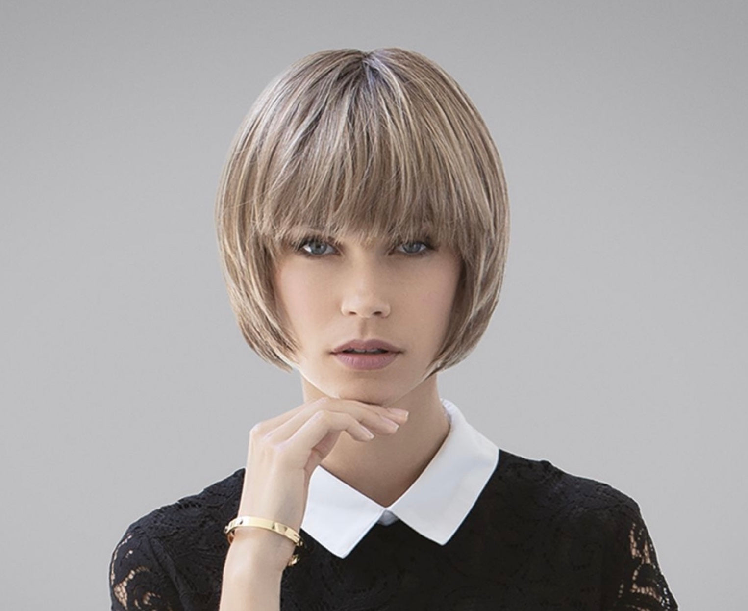 Volumateur Frame Ellen Wille Top Power, cheveux naturels Remy Hair, volume durable et naturel pour calvitie partielle.