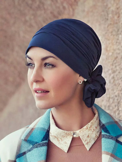 Turban Mila Blue Iris