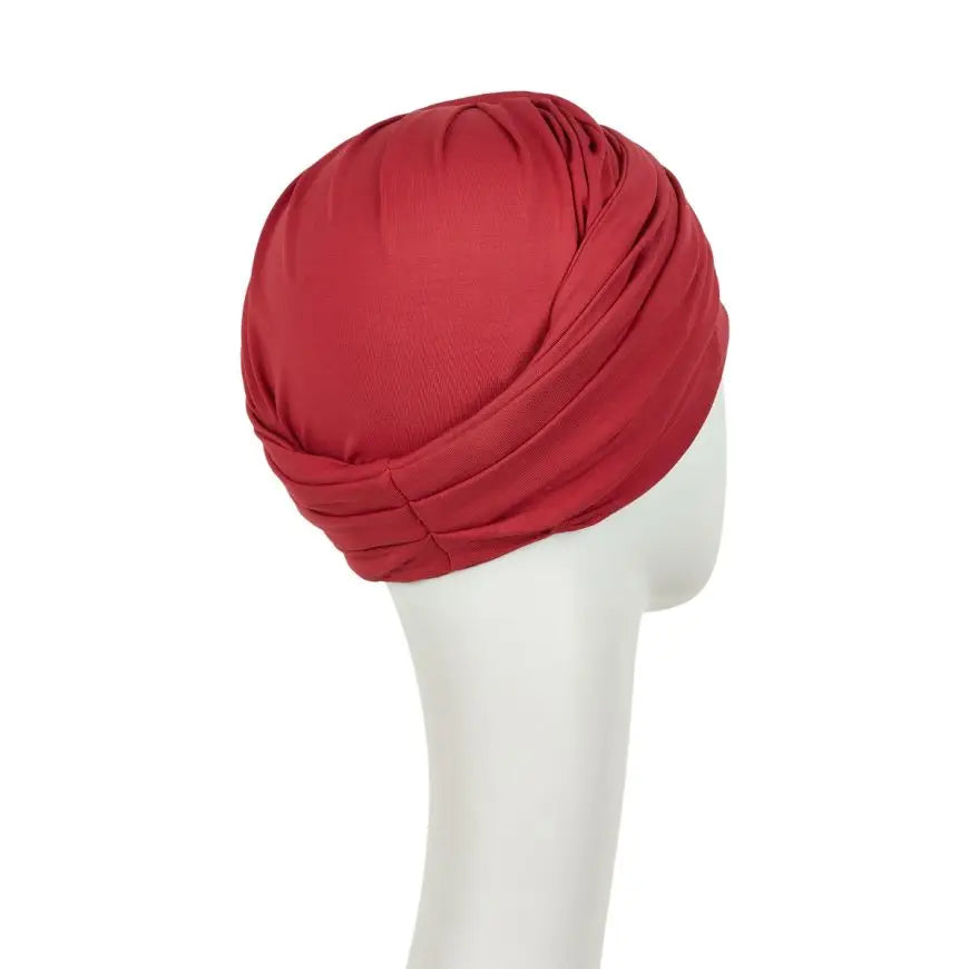 Turban Mila Lipstick Red