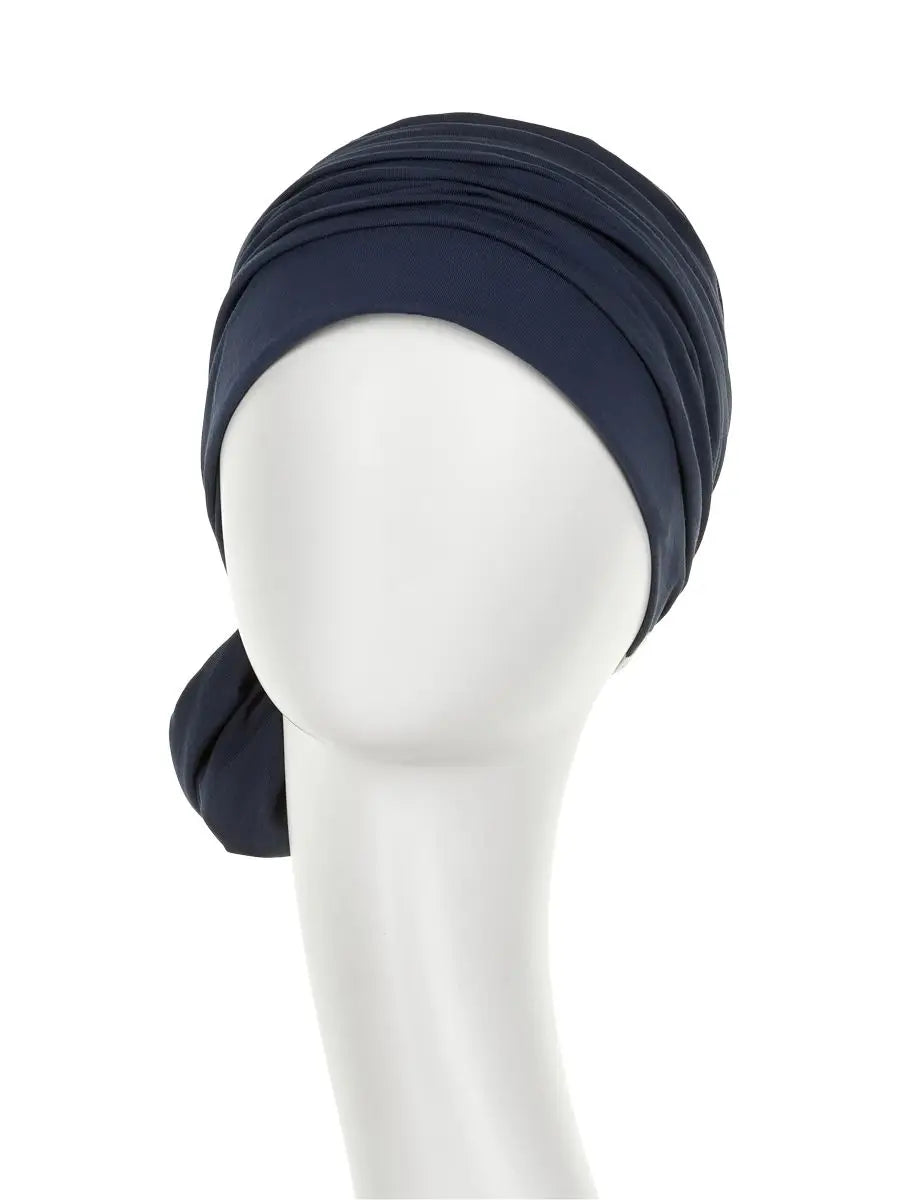 Turban Mila Blue Iris