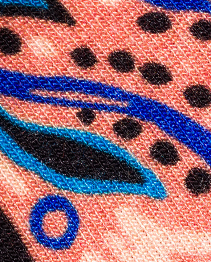 Bonnet chimio Meral Ellen Wille, coloris Terracotta Print