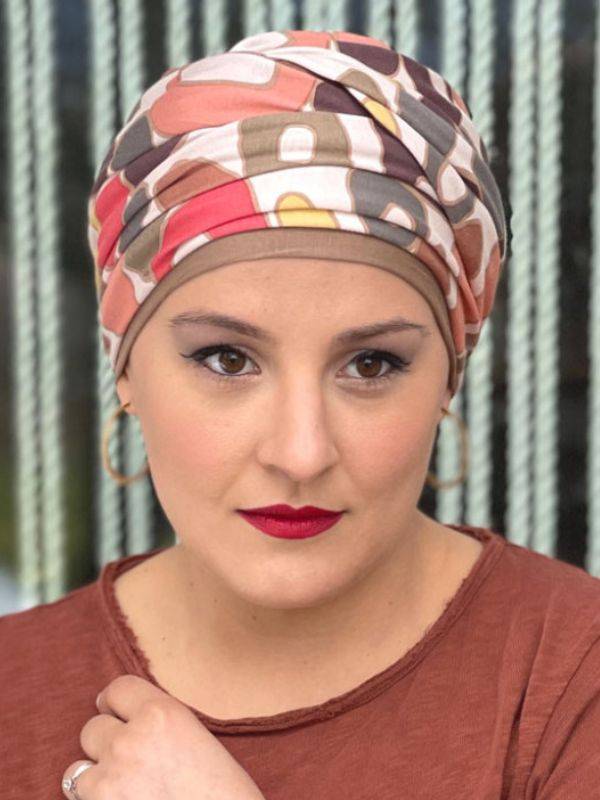 Bonnet chimio Nadia MM Paris, coloris Sphère