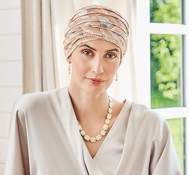 Bonnet chimio Zen bambou Canopee Christine Headwear, pour chimiothérapie et alopécie