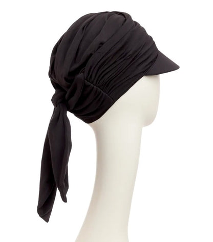 Casquette chimio Briana Noir Christine Headwear, photo 2
