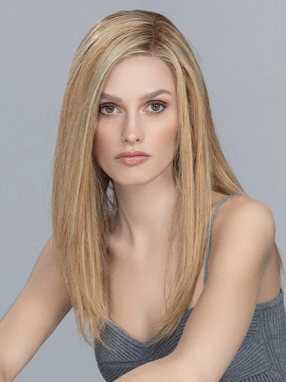 Complément capillaire Superb Ellen Wille en cheveux naturels, coloris Light Bernstein Rooted, pour cheveux clairsemés