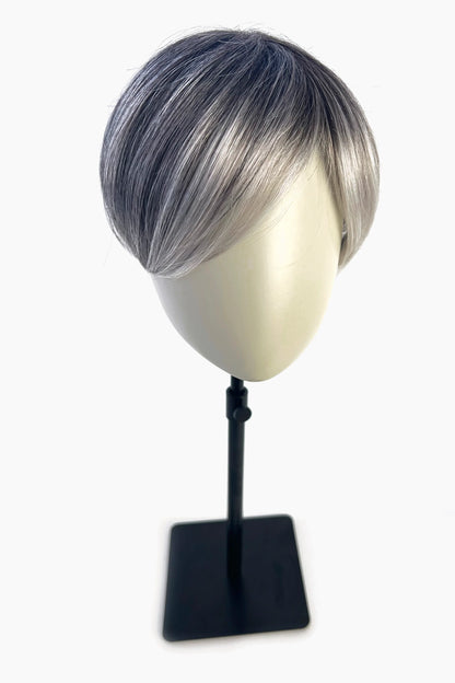 Complément capillaire Ultra Light Topper Gisela Mayer, coloris Snow Mix