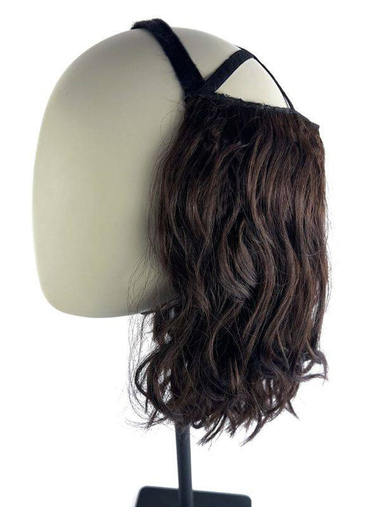 Couronne de cheveux Go Curly Gisela Mayer, coloris Medium Brown