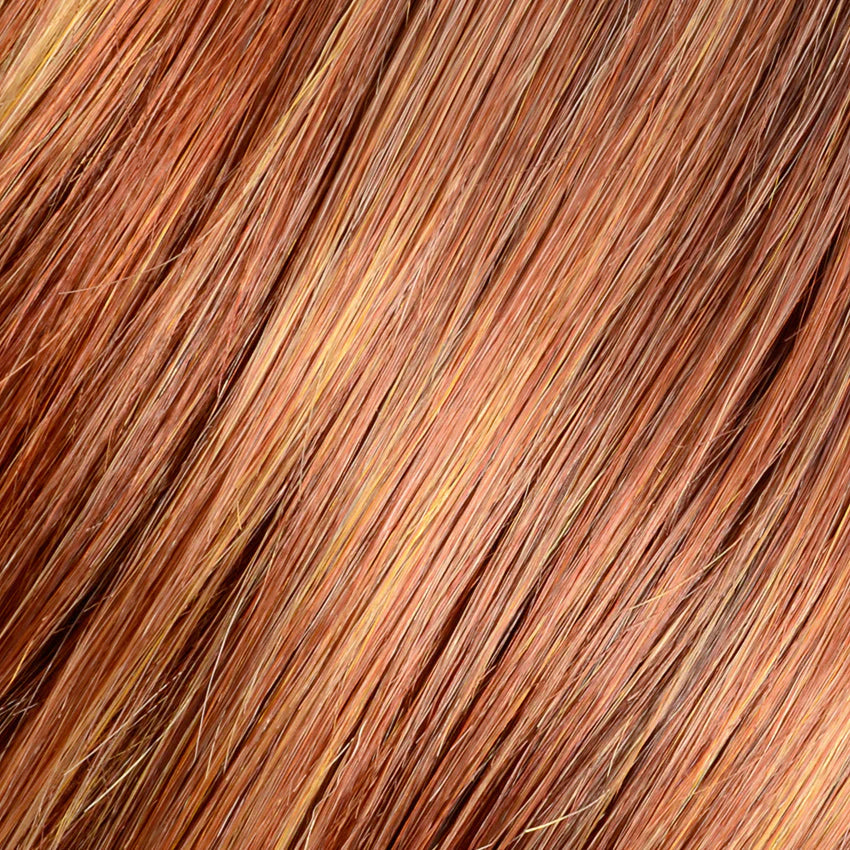 Perruque Alesia Mono Lace Soft Gisela Mayer, coloris Terracotta Gold Rooted