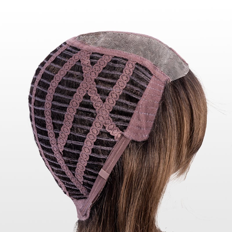 Perruque Alive Mono Part Ellen Wille, coloris Chocolate Rooted