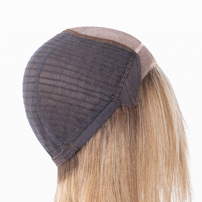 Perruque Catch Mono Ellen Wille, coloris Light Bernstein Rooted, vue de profil