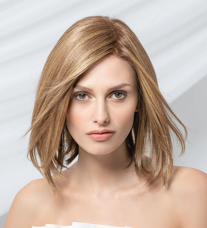 Perruque femme mi-longue Catch Mono Ellen Wille en cheveux semi-naturels, coloris Light Bernstein Rooted