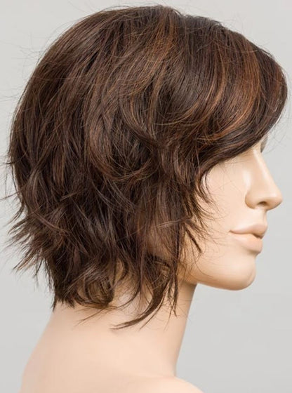 Perruque Cookie Mono Part Ellen Wille, coloris Dark Chocolate Rooted