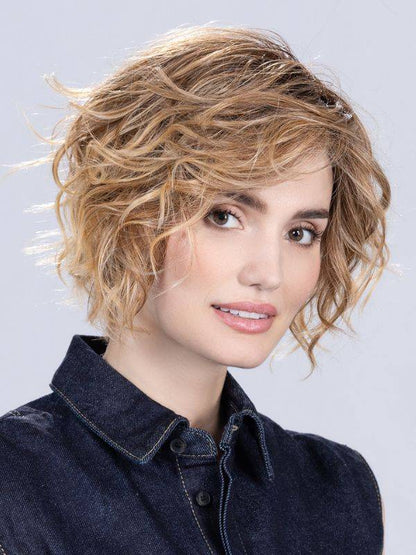 Perruque Cookie Mono Part Ellen Wille, coloris Toffee Blonde Rooted