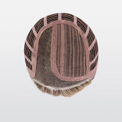Perruque Destiny Mono Ellen Wille, coloris Sandy Blonde Rooted, vue du dessus