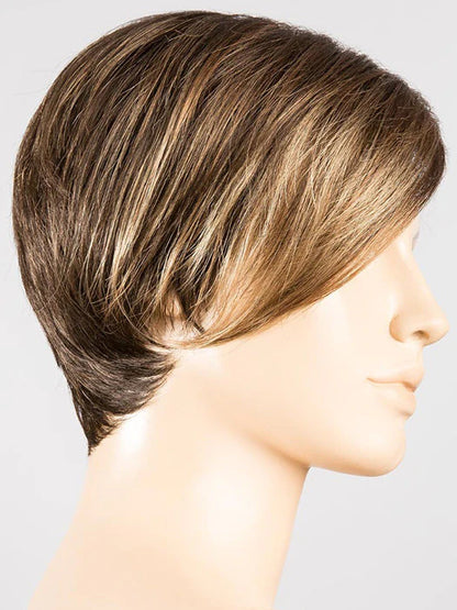 Perruque Disc Mono Ellen Wille, coloris Coffee Brown Lighted