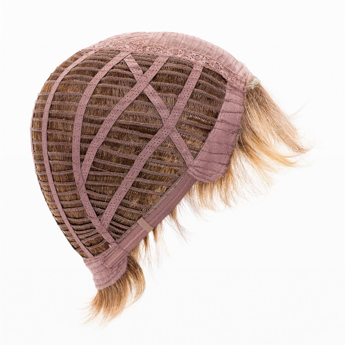 Perruque Elan Ellen Wille, coloris Sandy Blonde Rooted, vue de profil