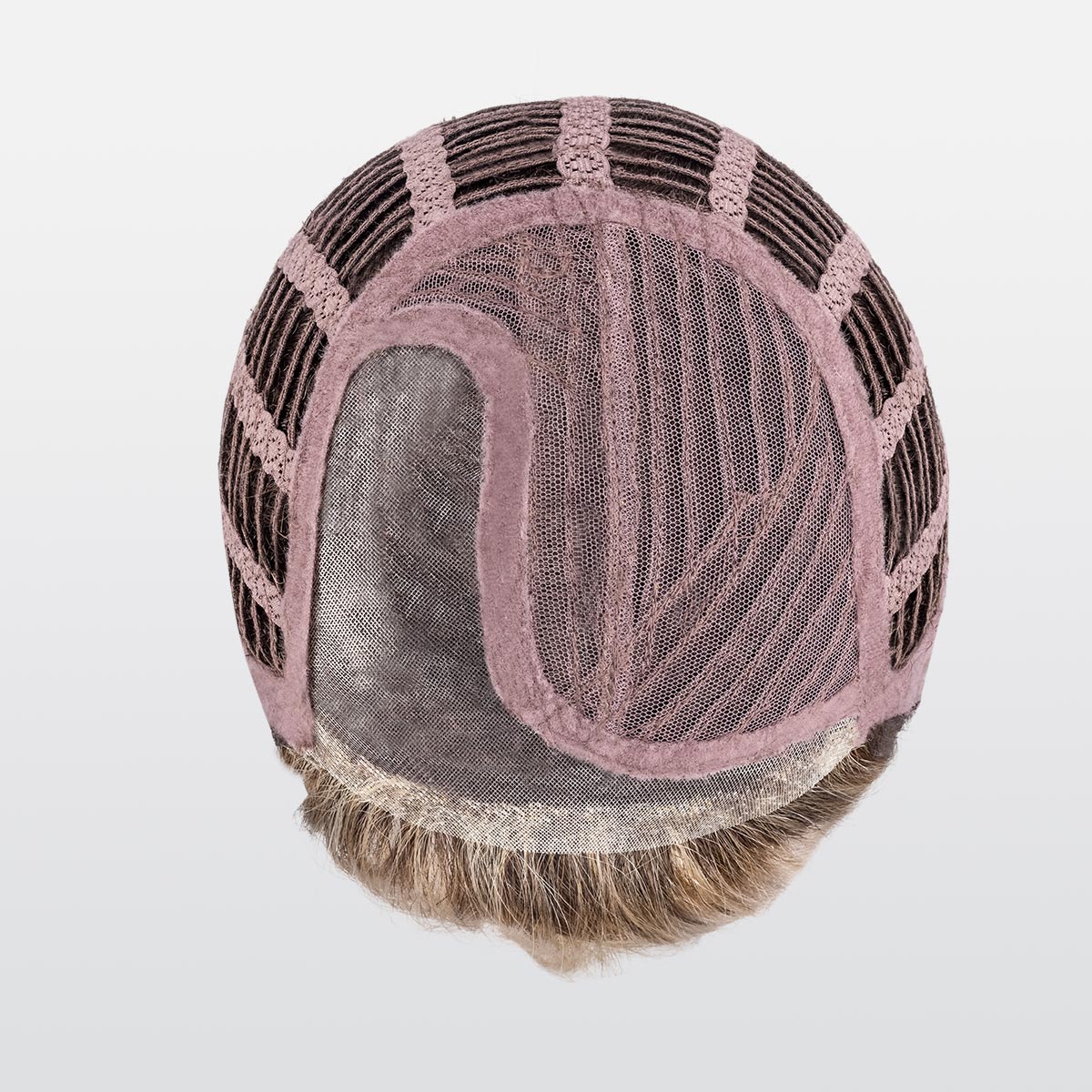 Perruque Elite Mono Ellen Wille, coloris Ginger Rooted, vue du dessus