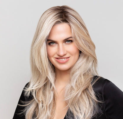Perruque Nature Long Mono Lace Gisela Mayer wigs, longue et effilée, soyeuse, naturelle et confortable