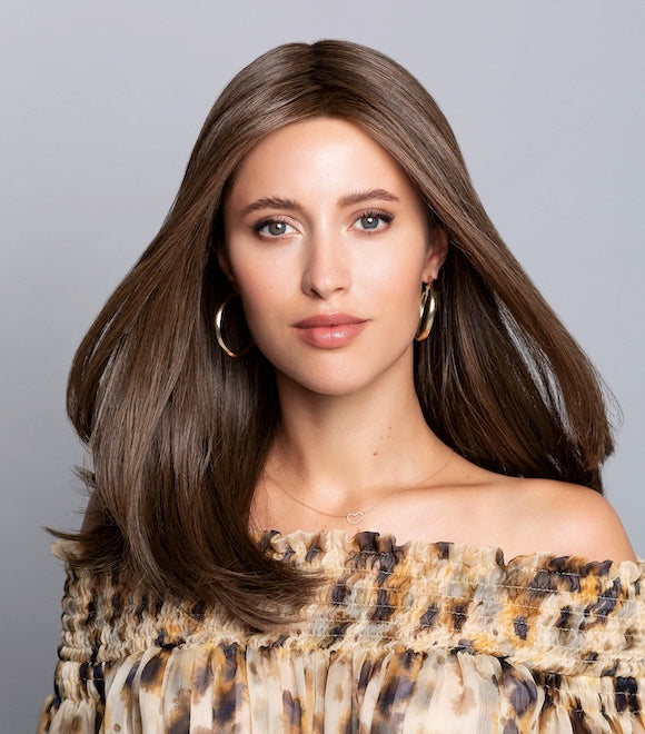 Perruque Nature Perfect Move Gisela Mayer wigs, longue et lisse, fibre résistante à la chaleur, look élégant et naturel