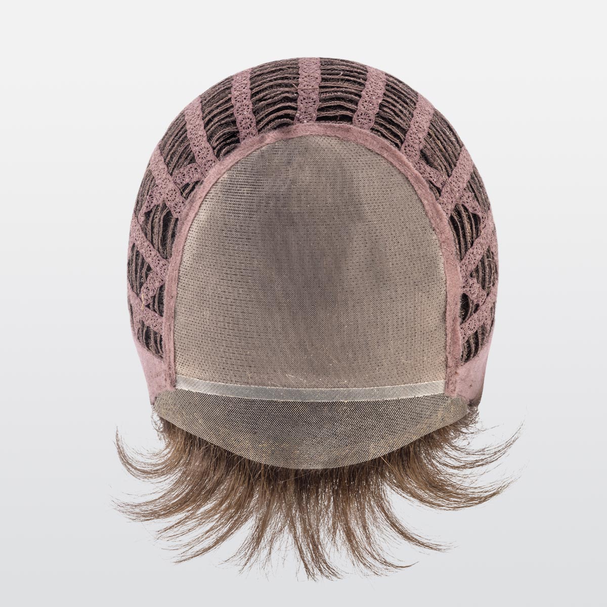 Perruque Foxy Mono Ellen Wille, coloris Tobacco Rooted, vue du dessus