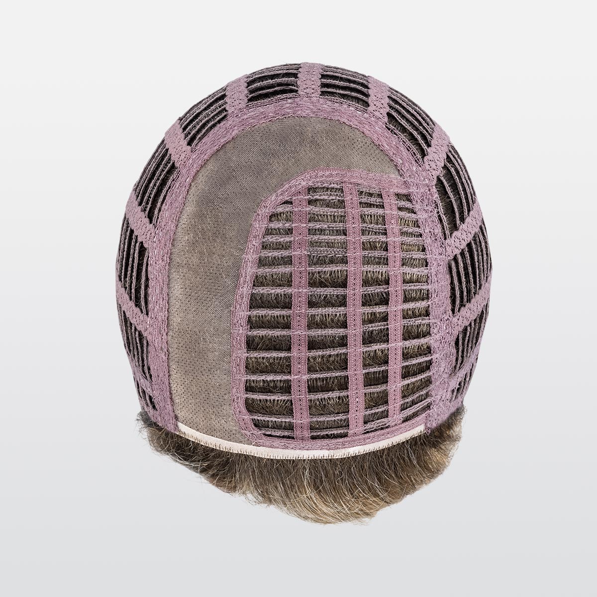 Perruque Fresh Mono Ellen Wille, coloris Sandy Blonde Rooted, vue du dessus