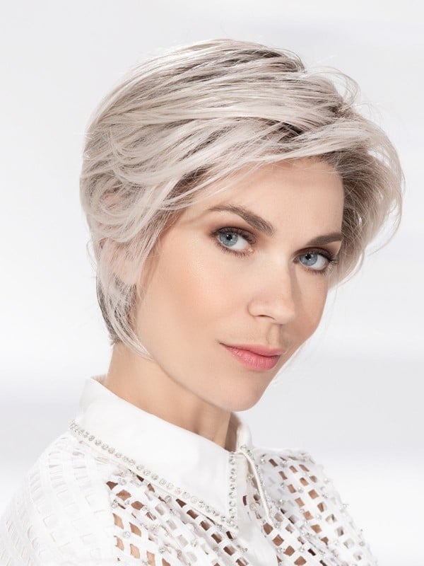 Perruque Glam Soft Ellen Wille, coloris Silver Blonde Rooted