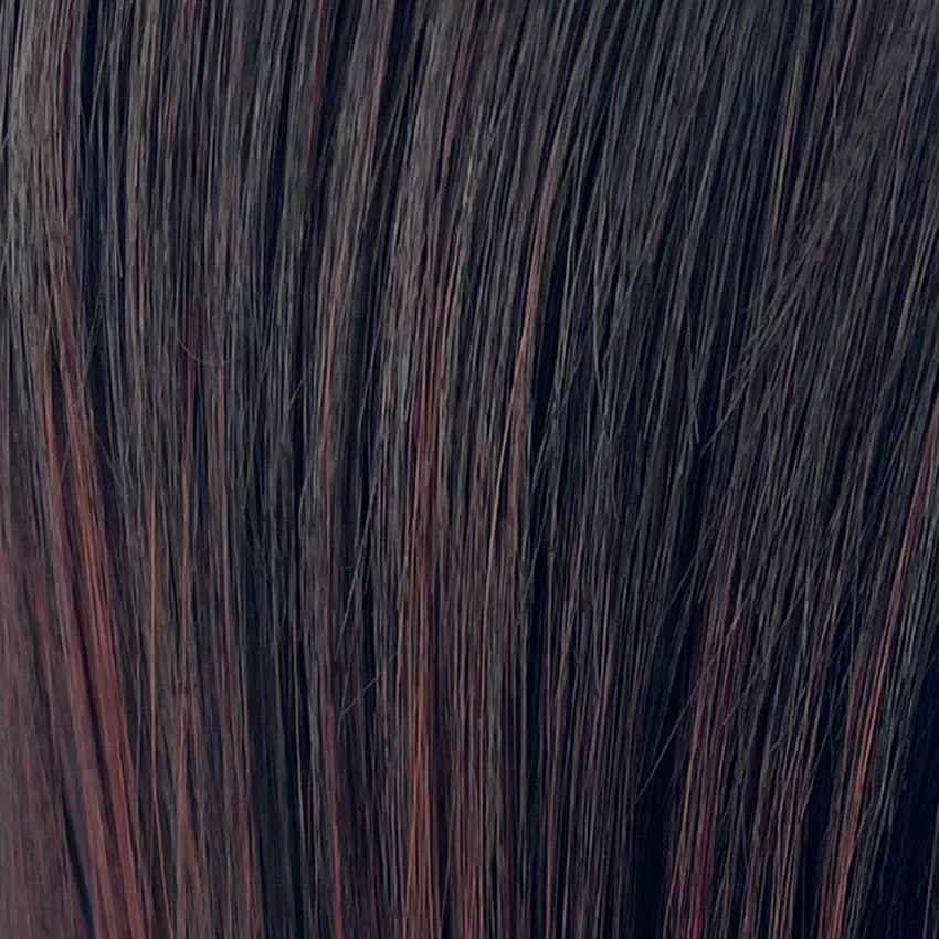 Perruque Hi Beso Gisela Mayer, coloris Aubergine Balayage