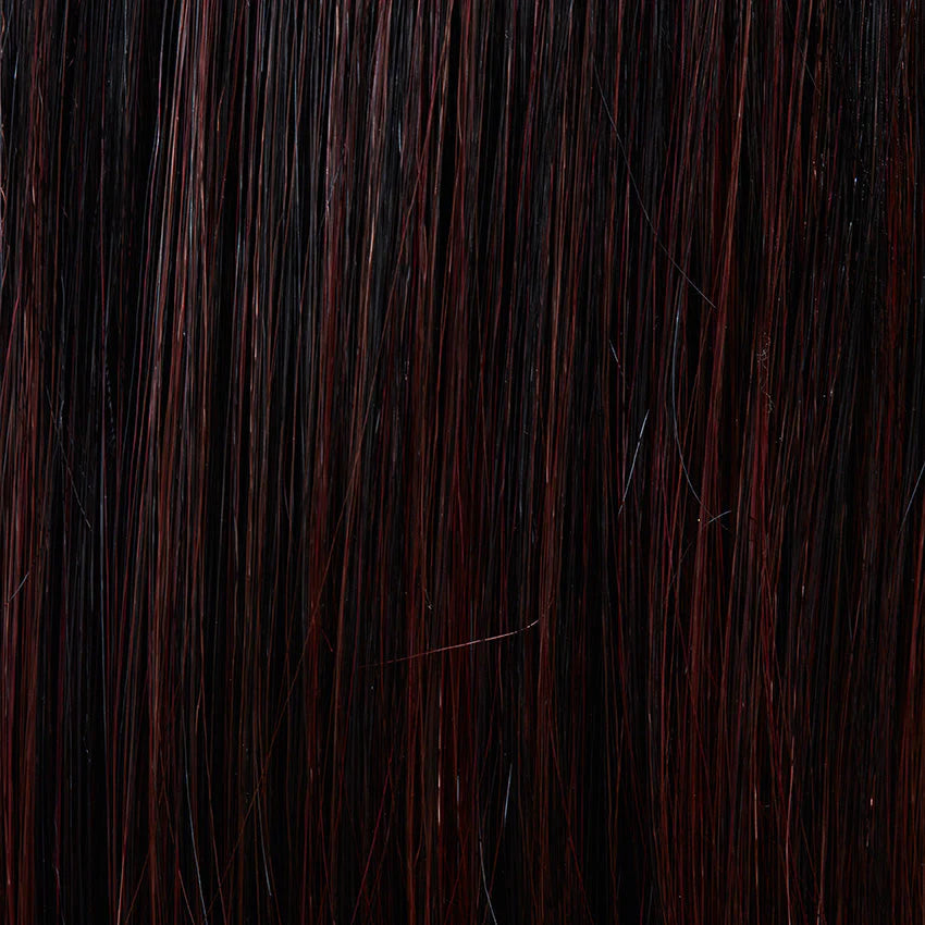 Perruque Hi Clic Gisela Mayer, coloris Aubergine Balayage