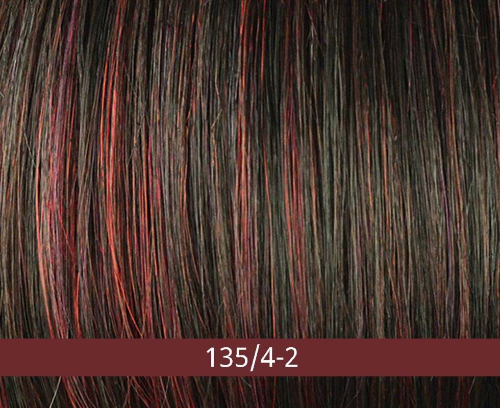 Perruque Hi Jill Gisela Mayer, coloris Aubergine Balayage