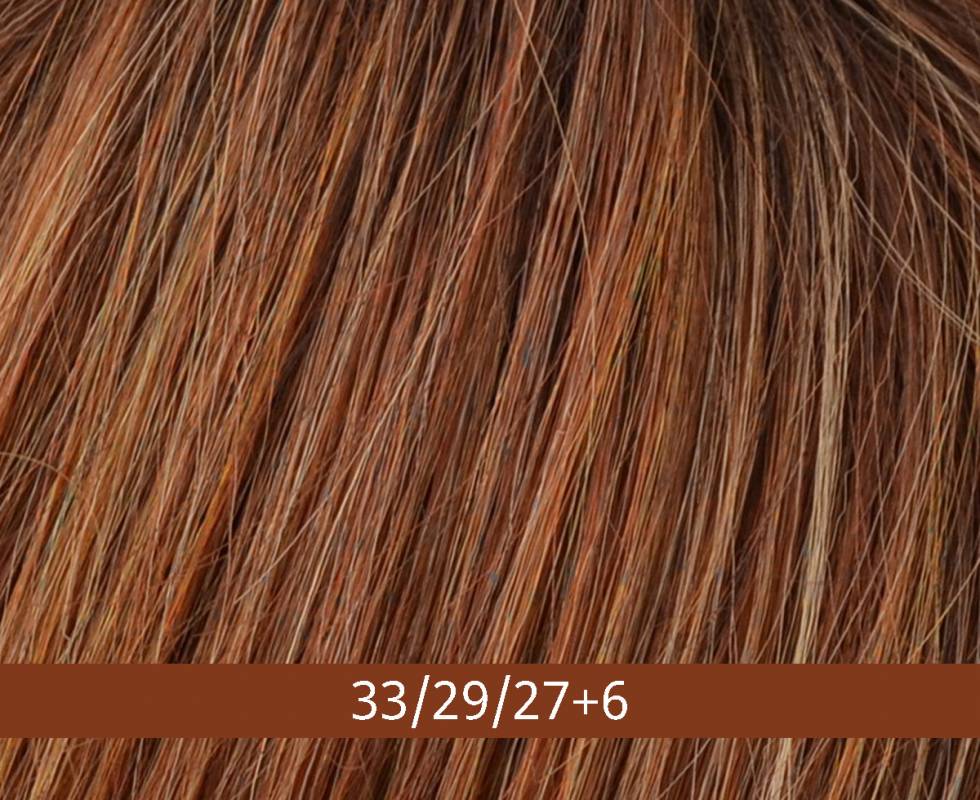 Perruque Hi Jill Gisela Mayer, coloris Terracotta Gold Rooted
