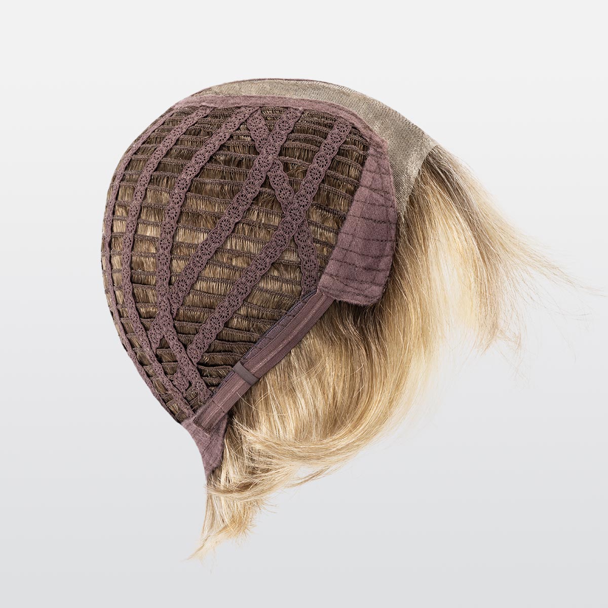 Perruque Like Mono Ellen Wille, coloris Sahara Beige Rooted, vue de profil