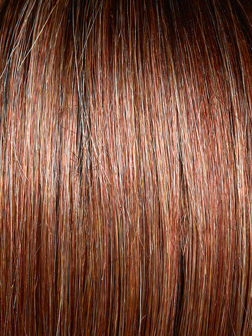 Perruque Magic Clic Deluxe Gisela Mayer, coloris Terracotta Gold Rooted