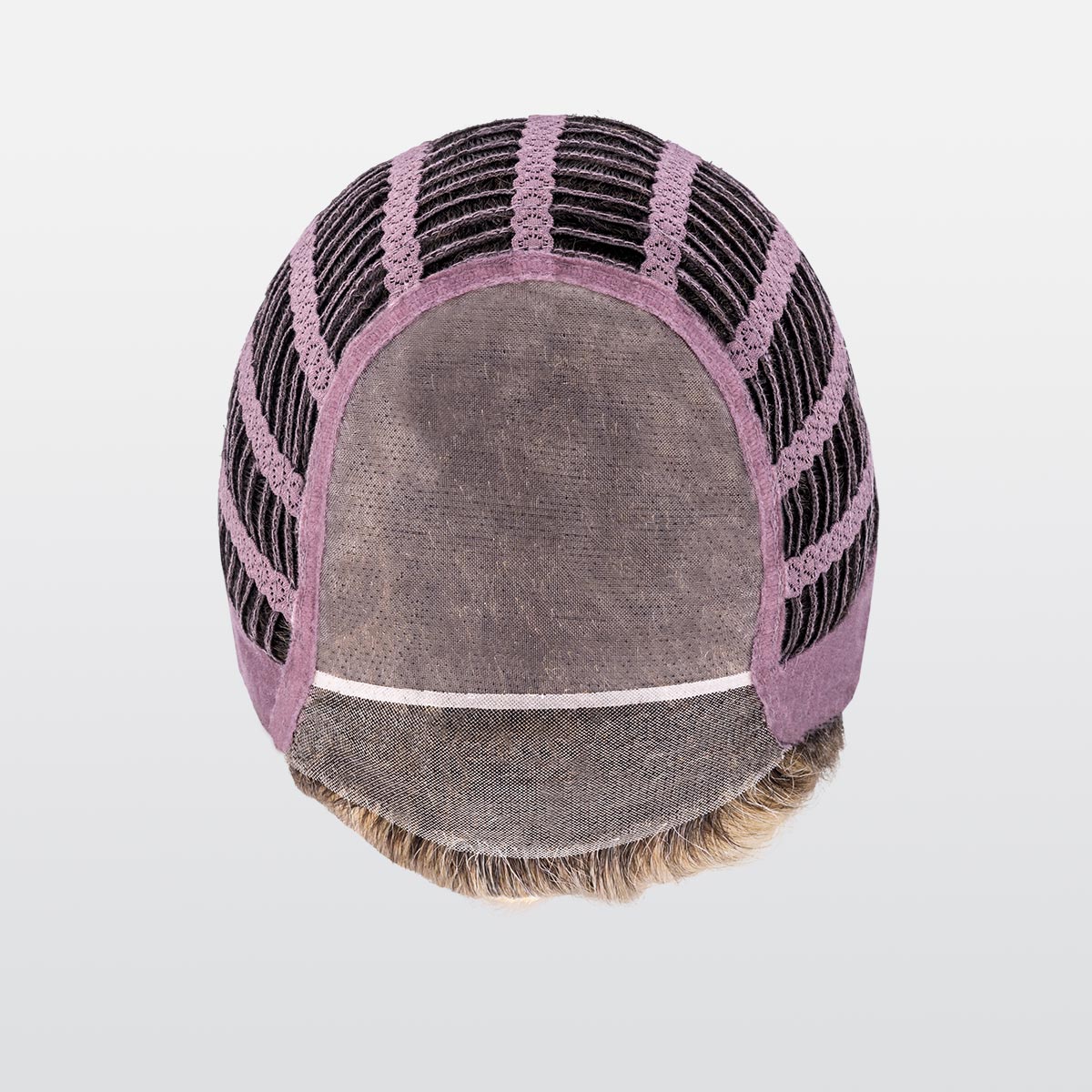 Perruque Melody Large Mono Ellen Wille, coloris Sahara Beige Rooted, vue du dessus