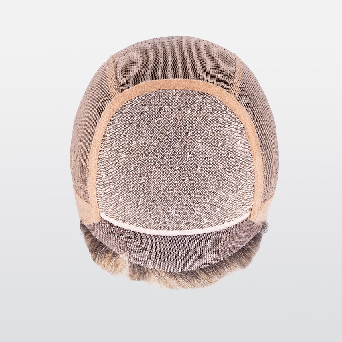 Perruque Mood Deluxe Ellen Wille, coloris Champagne Rooted, vue du dessus