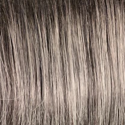 Perruque Riva Mono Lace Small Gisela Mayer, coloris Salt & Pepper Rooted