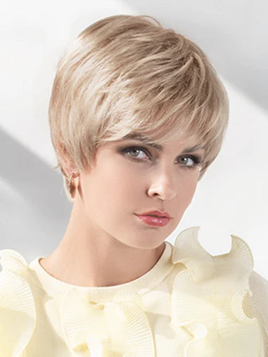 Perruque femme courte Select Soft Ellen Wille en fibre synthétique, coloris Light Honey Mix, pour alopécie et chimiothérapie