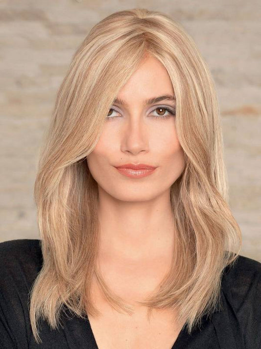 Perruque femme longue Sympathy HH Mono Lace Deluxe Gisela Mayer en cheveux naturels, coloris 15/26
