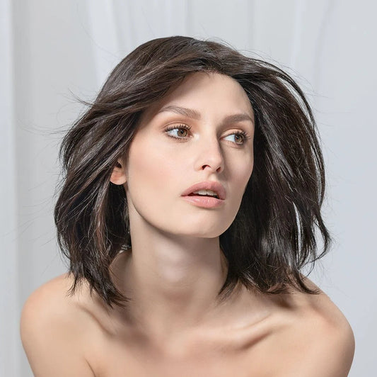 Perruque Yara Mono Ellen Wille, coloris Black, vue de profil