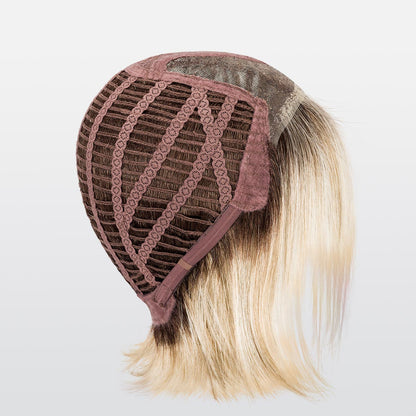 Perruque Young Mono Ellen Wille, coloris Champagne Rooted, vue de profil